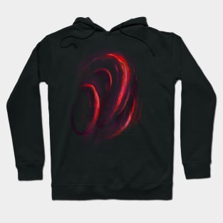 Scarlet round effect Hoodie